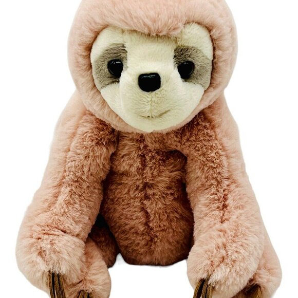Douglas Other - Douglas Cuddle Toys Pokie Sloth Softie Plush Stuffed Animal Rose Gold Pink 9 in
